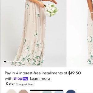 Beautiful Spring Dress. New with Tag. Size M